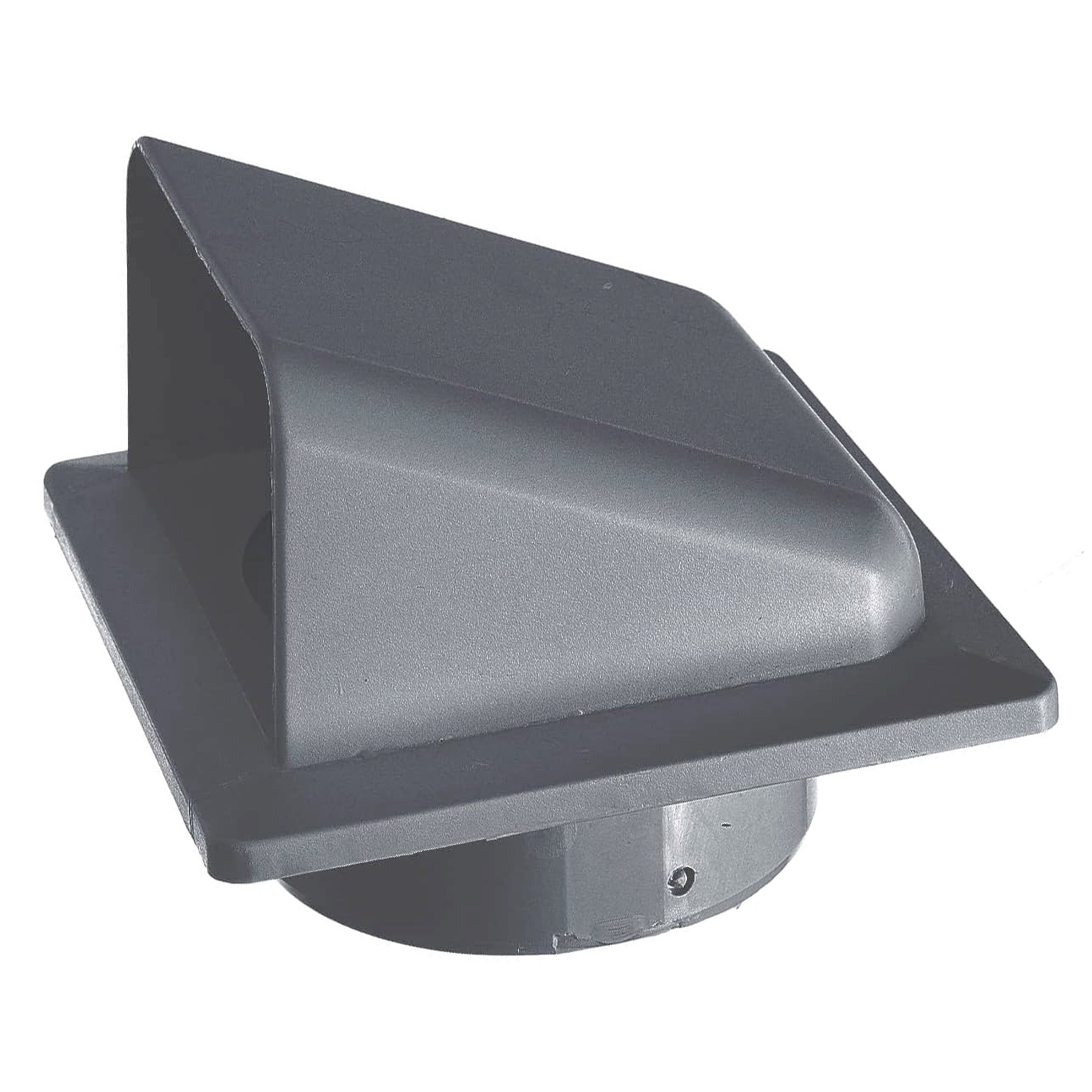 External Graphite Louvre Vent KRD/100G fi100mm