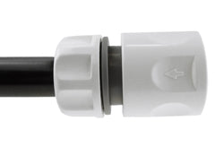 Female Hose Connector With Stop, 1/2" or 5/8" Hose, WL