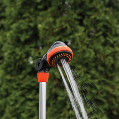 Garden Shower on Stake