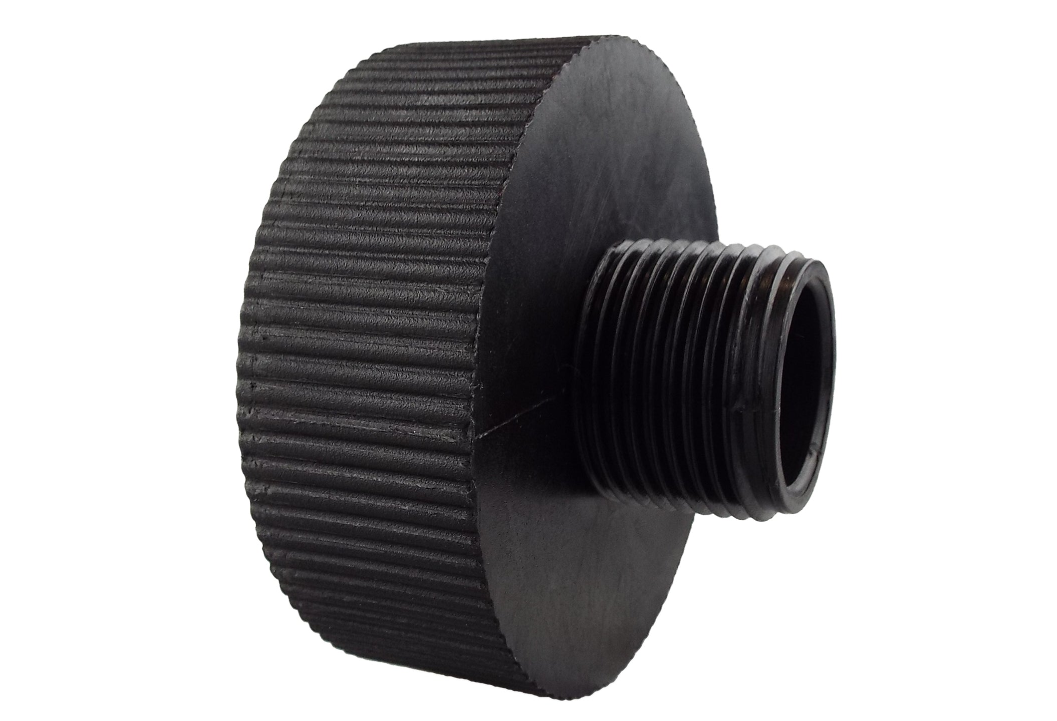 IBC 2” S60X6 Cap with BSP Female Lever Valve and Brass Compression Elbow 1” BSP – 28mm