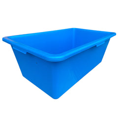 Blue Dog Bath with Drain Valve (WL)
