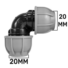 MDPE Elbow 20mm