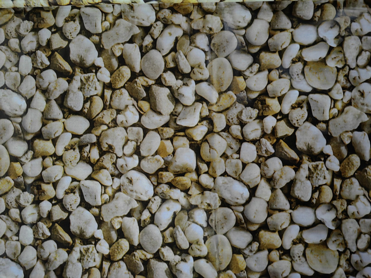 Small Pebble Print PVC 450gsm Pond Liner 2.5m x 2.5m