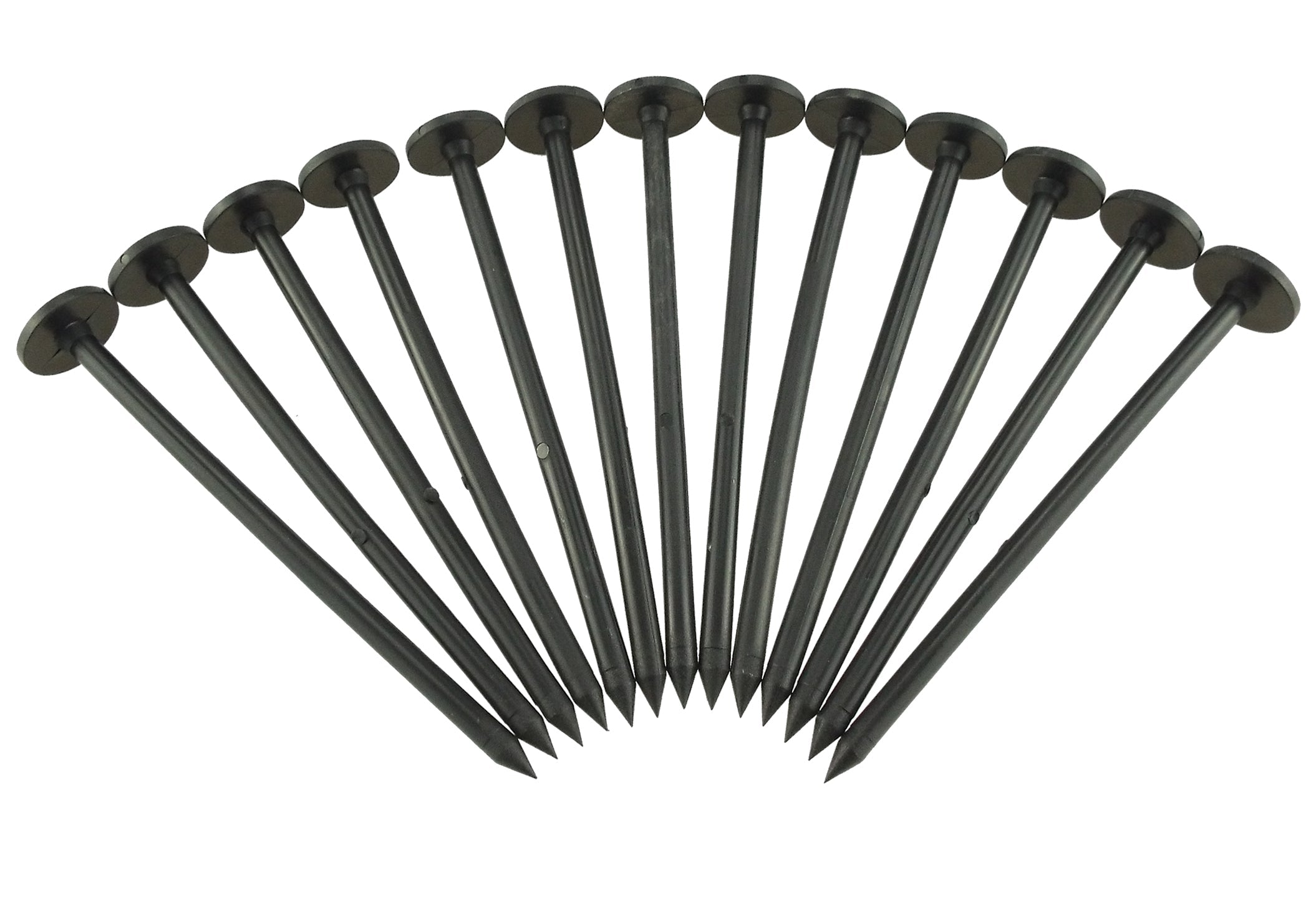 Weed Control Fabric Plastic Fixing Pegs Small 5"