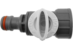 Tap Adapter with Valve 3/4" BSPF – Snap-On Connector WL